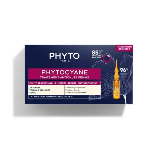 Phytocyane tretman protiv progresivnog ispadanja kose za žene, 12x5ml