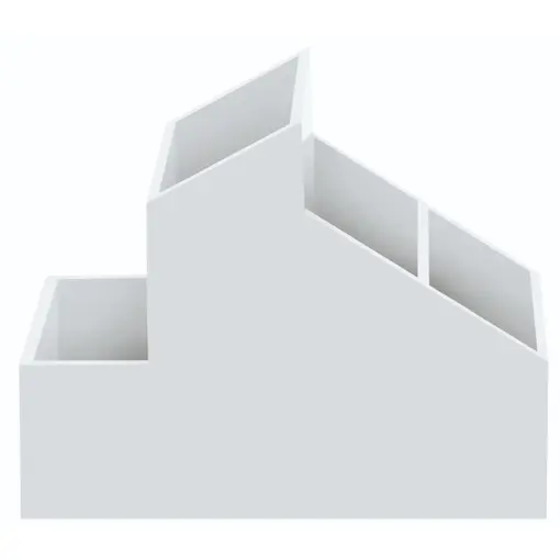kutija za odlaganje 13 x 10 x 8,5 cm abs, bijeli Skyline