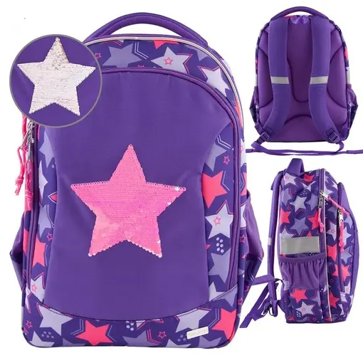 školska torba Star purple
