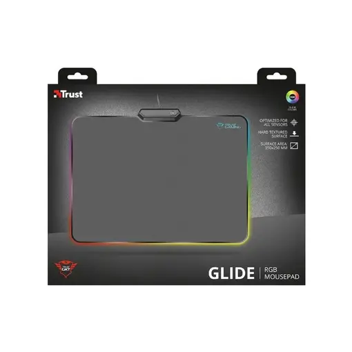 Podloga za miš GXT760 Glide, RGB LED, crna (21802)
