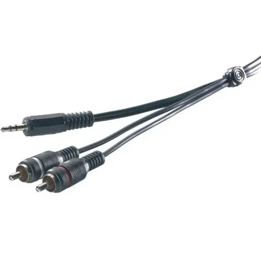 Kabel Audio, 3,5mm na 2xRCA, 1,5 m, PromoStick bulk