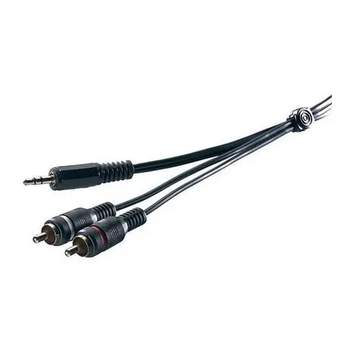 Kabel Audio, 3,5mm na 2xRCA, 5 m, PromoStick bulk