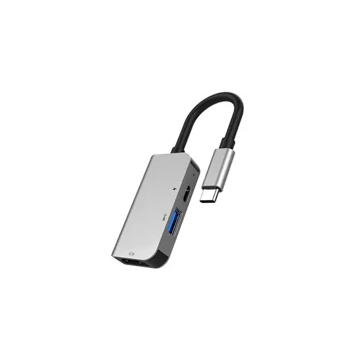 USB-C adapter Hub 4K, Type-C s mogućnošću punjenja do 87W