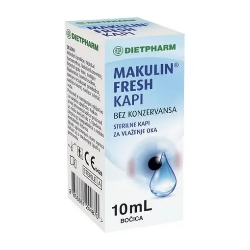 Makulin fresh kapi za oči 10 ml