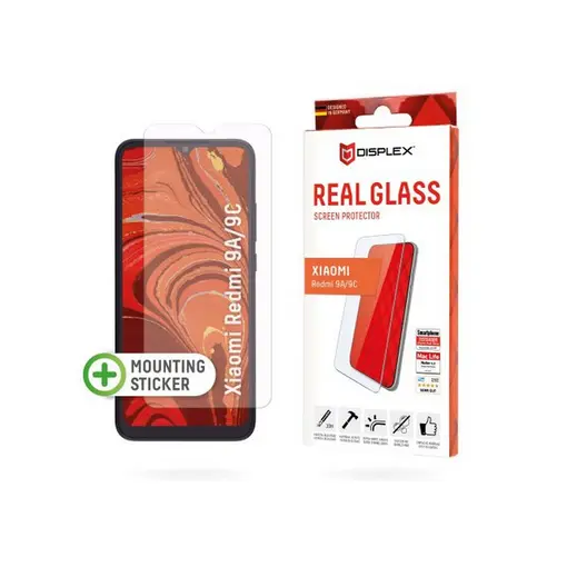 zaštitno staklo Real Glass 2D za Xiaomi Redmi 9A/9C/9AT