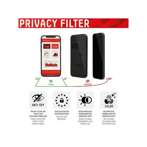zaštitno staklo Privacy Glass FC za Apple iPhone 14