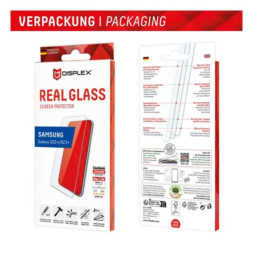 Samsung Galaxy S22+/S23+ (01773) zaštitno staklo, Real Glass