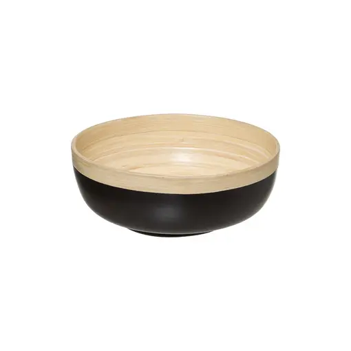 zdjela Modern, 20x7.5cm bambus crna