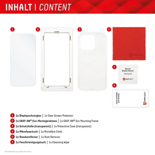 iPhone 15 Pro Max zaštitno staklo  Real Glass 2D + maskica