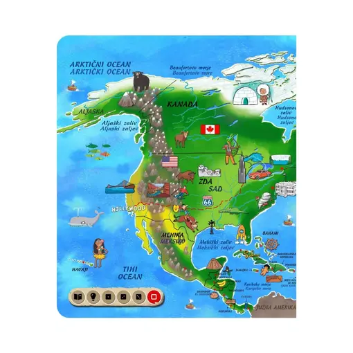 KuKu interaktivna knjiga - Atlas svijeta