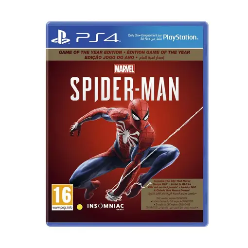 Marvel's Spiderman GOTY PS4