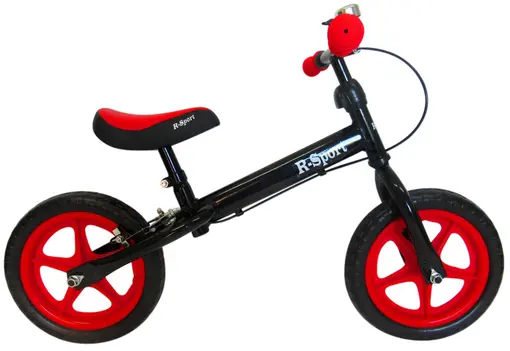 Bicikl bez pedala R4 Crno crveni