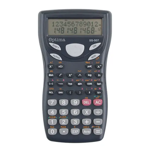 Kalkulator znanstveni OPTIMA 244 funkcije