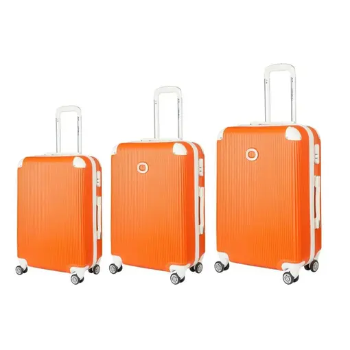 White kofer set (20'/ 24'/28') narančasta