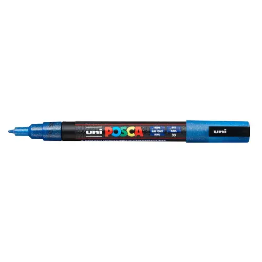 marker PC-3ML glitter plava
