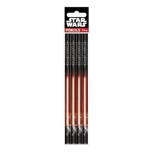Olovka grafitna HB 4 komada, Star Wars