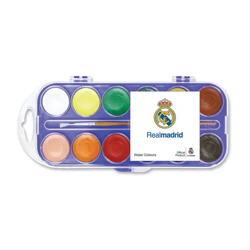 Boje vodene Real Madrid, 12 boja u PVC kutiji