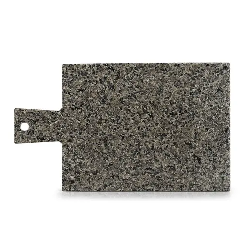 tanjur za posluživanje s drškom, granit, 30x18x1 cm
