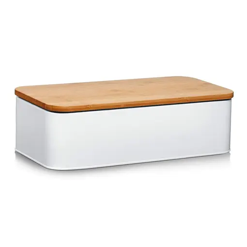 kutija za kruh s poklopcem od bambusa - 42,5x23x13 cm