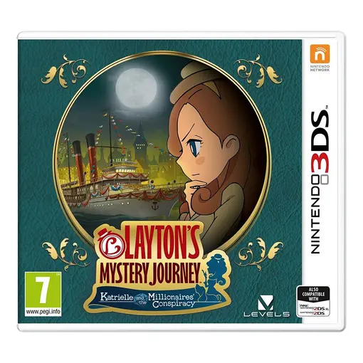 Layton's Mystery Journey Katrielle and The Millionares Conspiracy 3DS