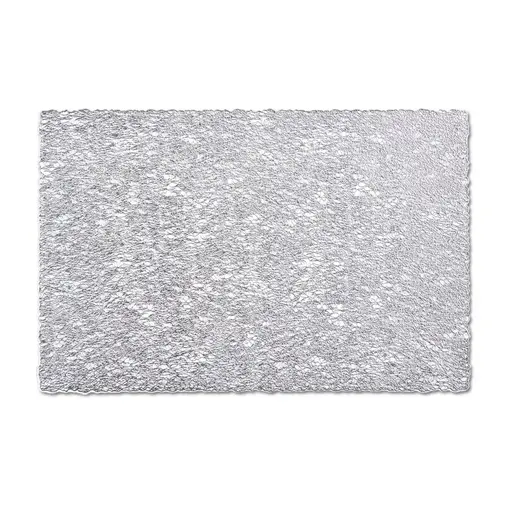 podloga, “Weave“, PVC, srebrna, 30x45 cm