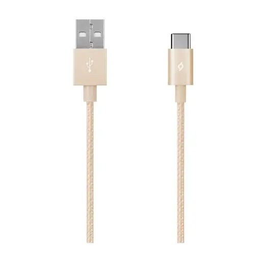 Kabel - USB-C to USB (1,20m) - Gold - Alumi Cable