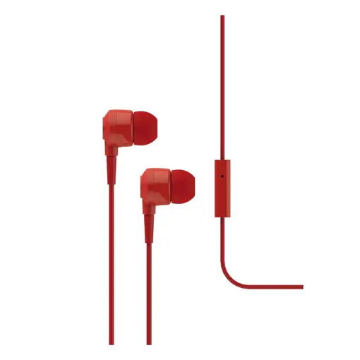 Slušalice - IE Headphone + Microphone - Red - J10