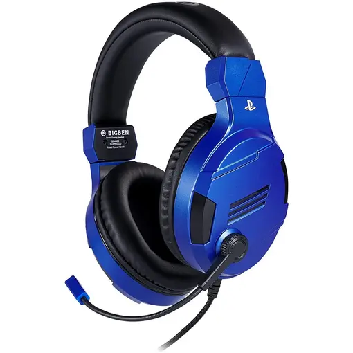 PS4 WIRED STEREO GAMING HEADSET V3 BLUE