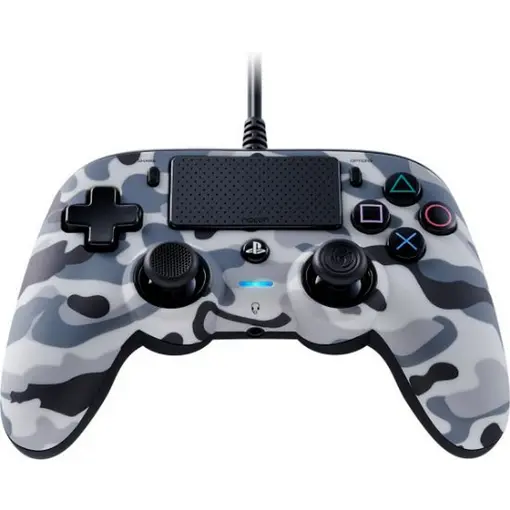 PS4 WIRED COMPACT CONTROLLER CAMO GREY