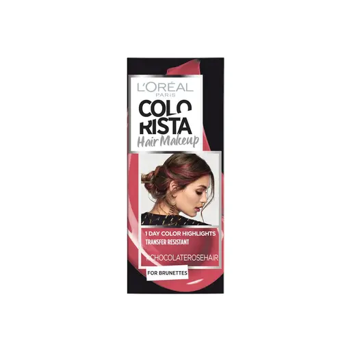 Colorista Hair Makeup Chocolate Rose Hair