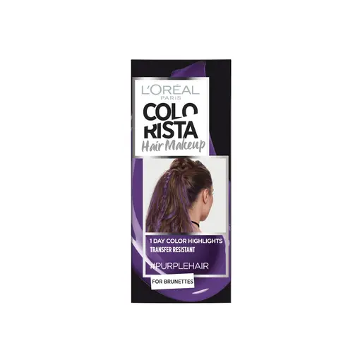 Colorista Hair Makeup Purple Hair