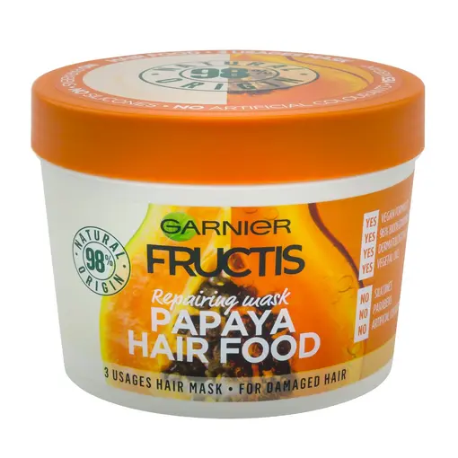 Fructis Hair Food Maska za oštećenu kosu 390 ml