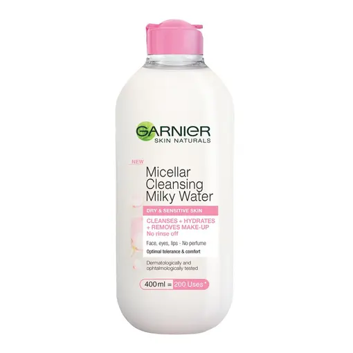 Skin Naturals micelarna mliječna voda 400 ml