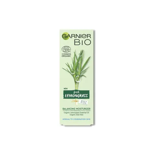 Bio Lemongrass hidratantna krema za ravnotežu kože, 50 ml