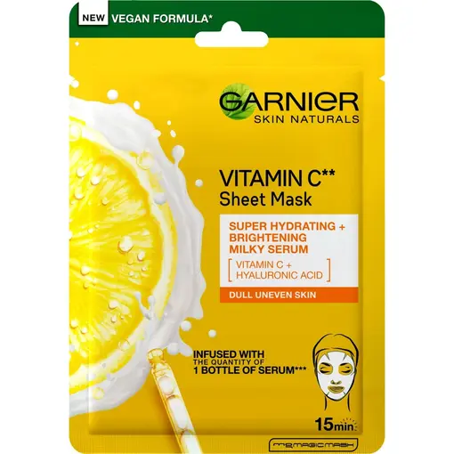Skin Naturals maska u maramici s vitaminom C, 28g