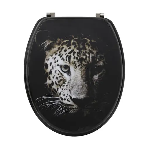 WC daska, 46x37,5 cm,  Leopard