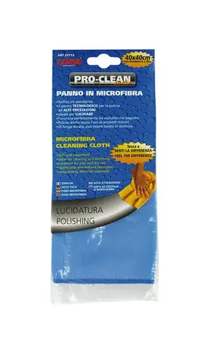 Krpa za poliranje microfibra pro-clean 40x40cm 37715