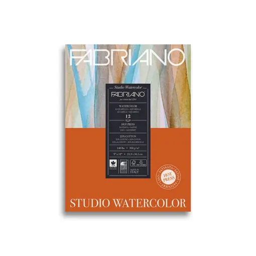 blok Studio Watercolor 22,9x30,5 300g 12L