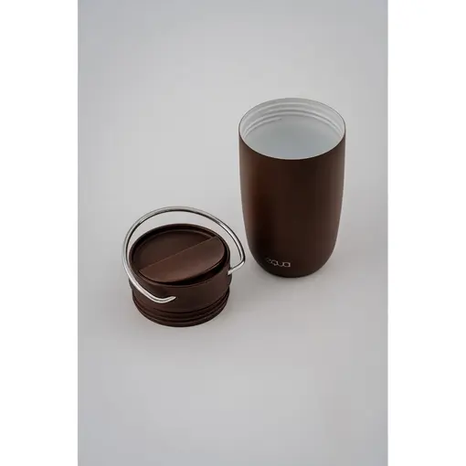 termo šalica od nehrđajućeg čelika za čaj/kavu, 300ml smeđa