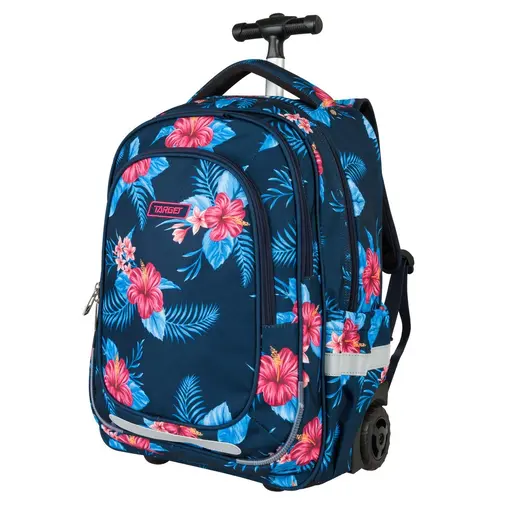 ruksak s kotačićima Floral Blue