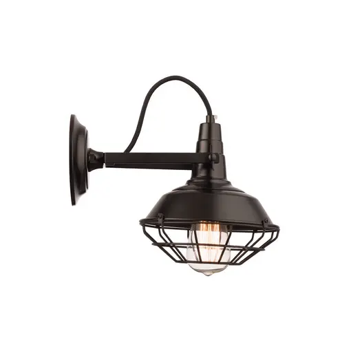 Zidna svjetiljka WL 101-1B MT BLACK  W20*D25*H20, E27,1X60W