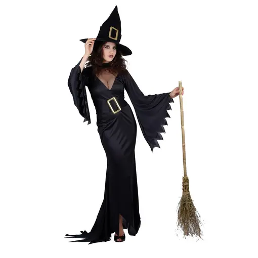 kostim vještica bijela-crna