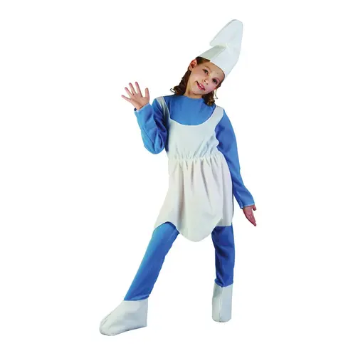 kostim za djecu plava patuljčica