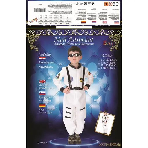 dječji kostim astronaut