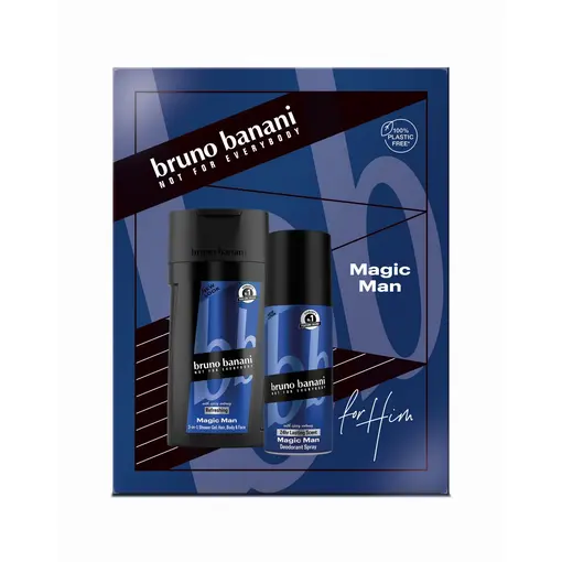 poklon paket Magic Man dezodorans + gel za tuširanje