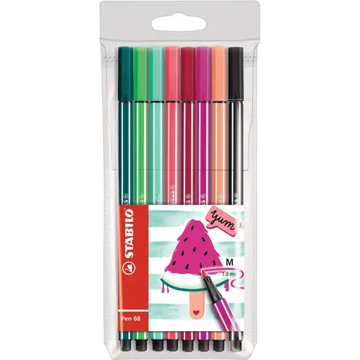 flomaster Pen 68 Brush, 8kom