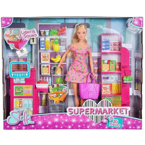 Lutka Steffi supermarket