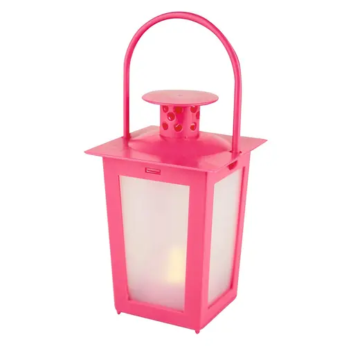 LED lanterna u boji - roza