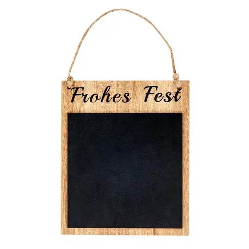 ploča za pisanje Frohes fest, 15x18 cm