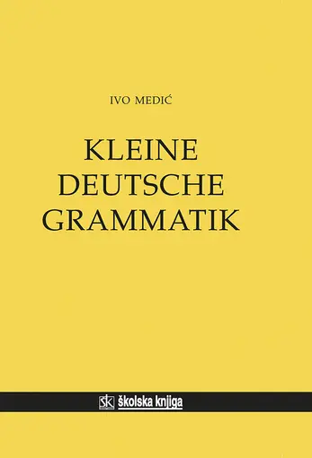 Kleine Deutsche Grammatik, Medić Ivo